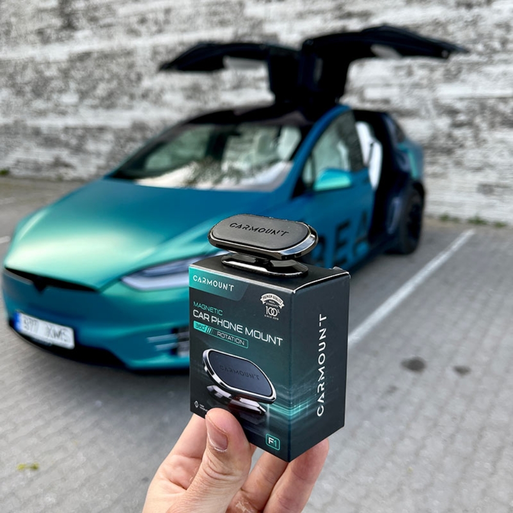 CARMOUNT - Magnetic Phone Mount - 360⁰ Rotation - Picture 4 of 10